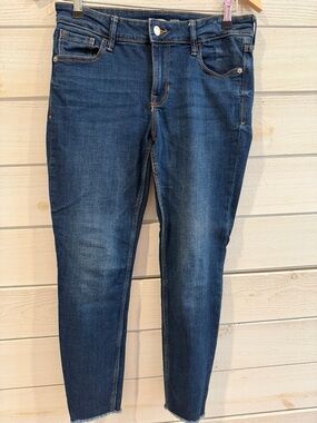 Women's Dark Blue Rocks Rockstar Super Skinny Jeans